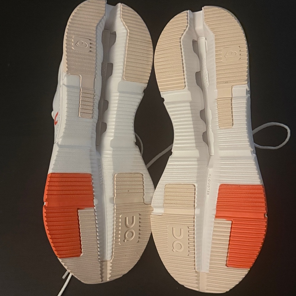 On Cloudnova 2 sneakers MEN white/flame shoes running cloud orange - Picture 7 of 7
